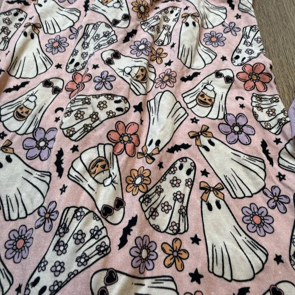 NWT Dream Big Little Co x Madi Nelson Halloween Bamboo Romper Zipper Pajamas 2T